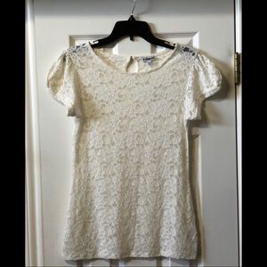 EXPRESS Lace Dress Top